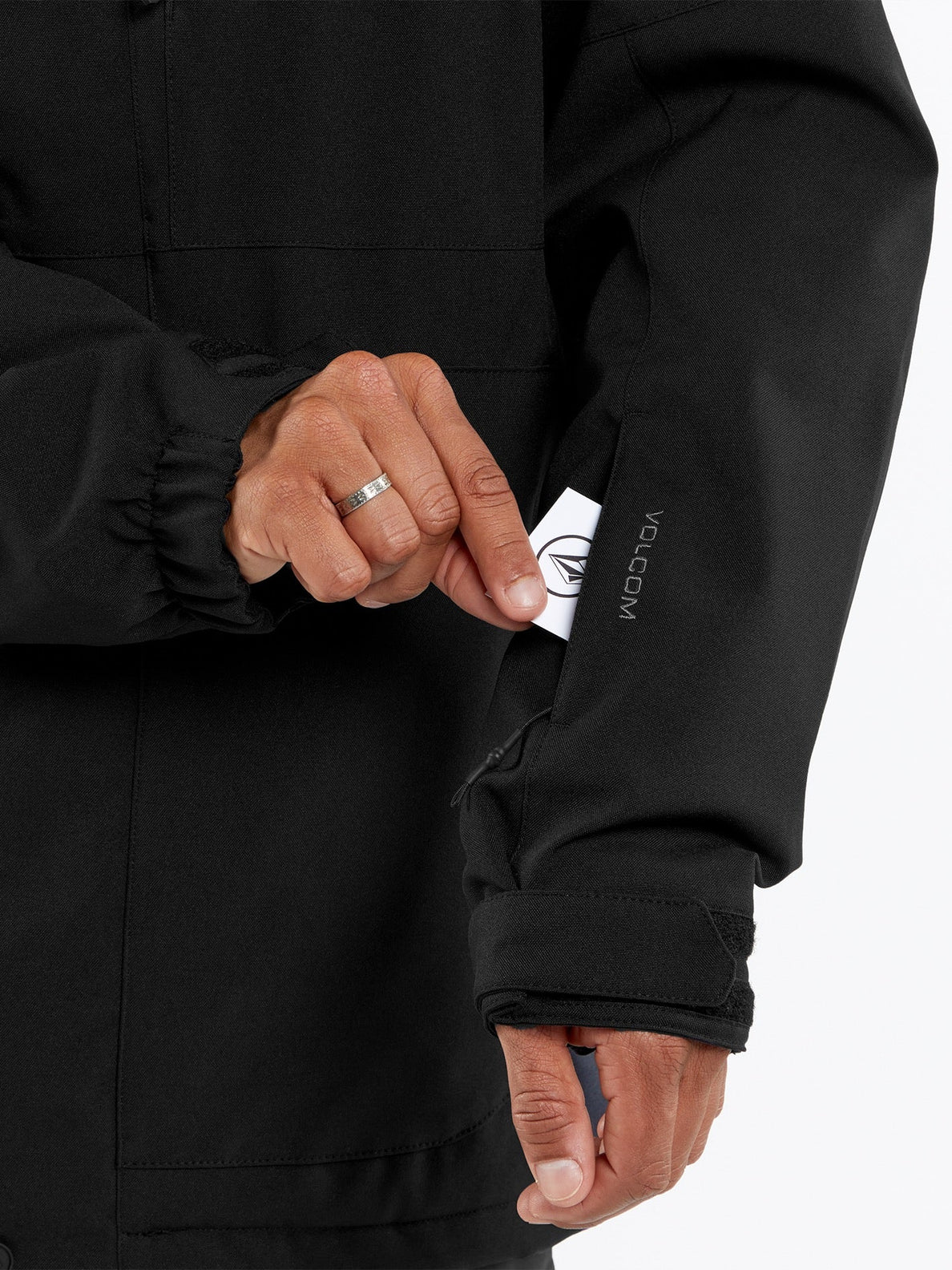 Giacca da snowboard isolata Volcom V.Co Op - Nera
