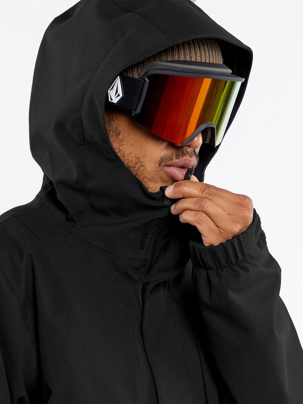 Giacca da snowboard isolata Volcom V.Co Op - Nera