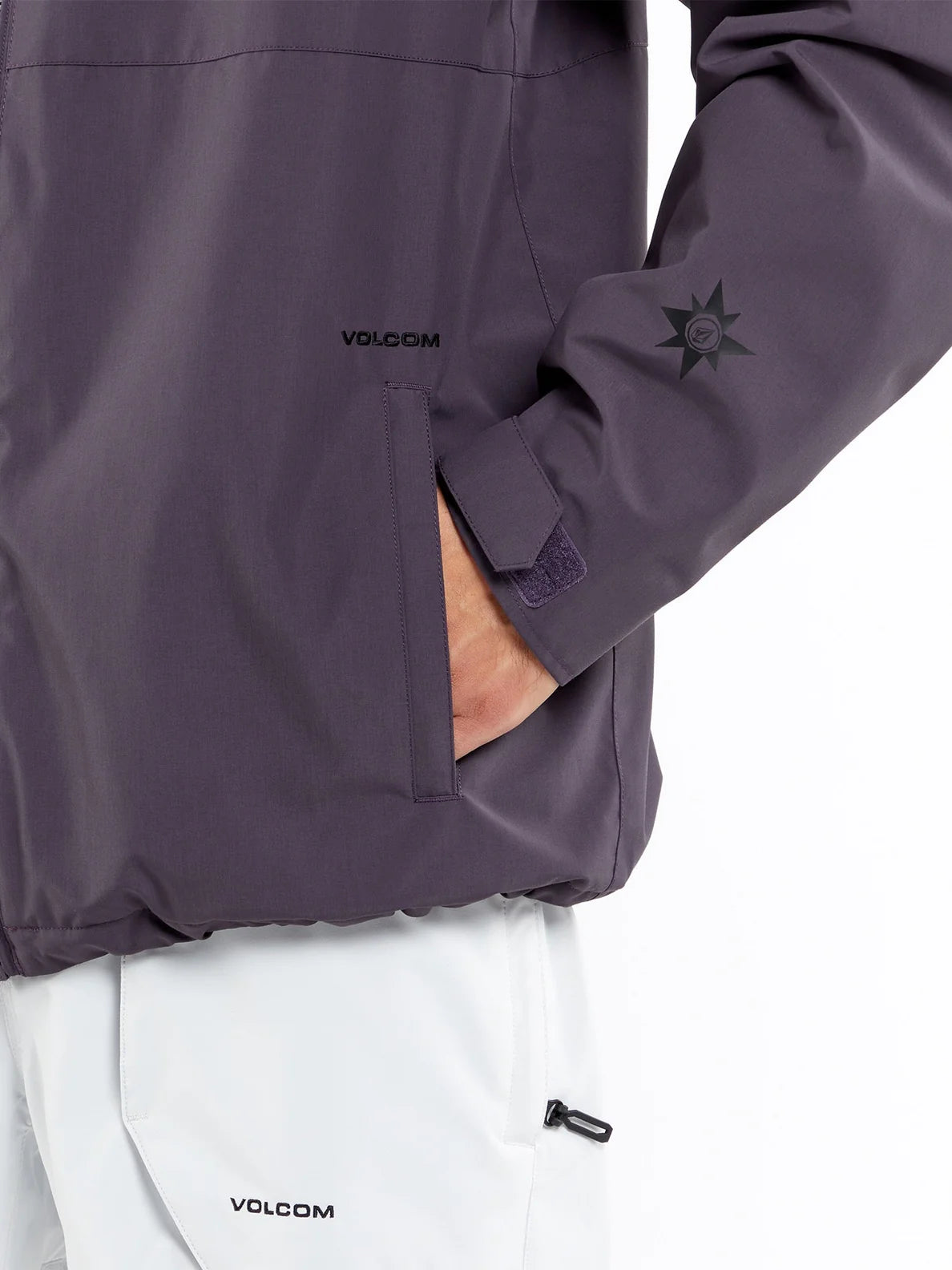 Volcom 2836 Isolierte Snowboardjacke – Lila