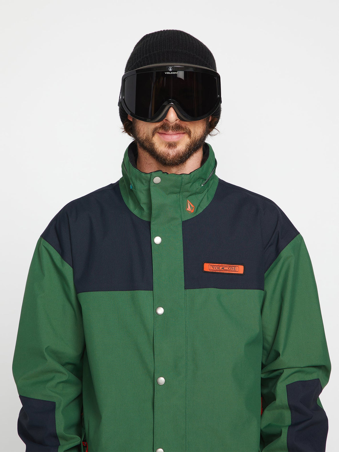 Chaqueta de snowboard Volcom Longo Gore-Tex Jacket - Military