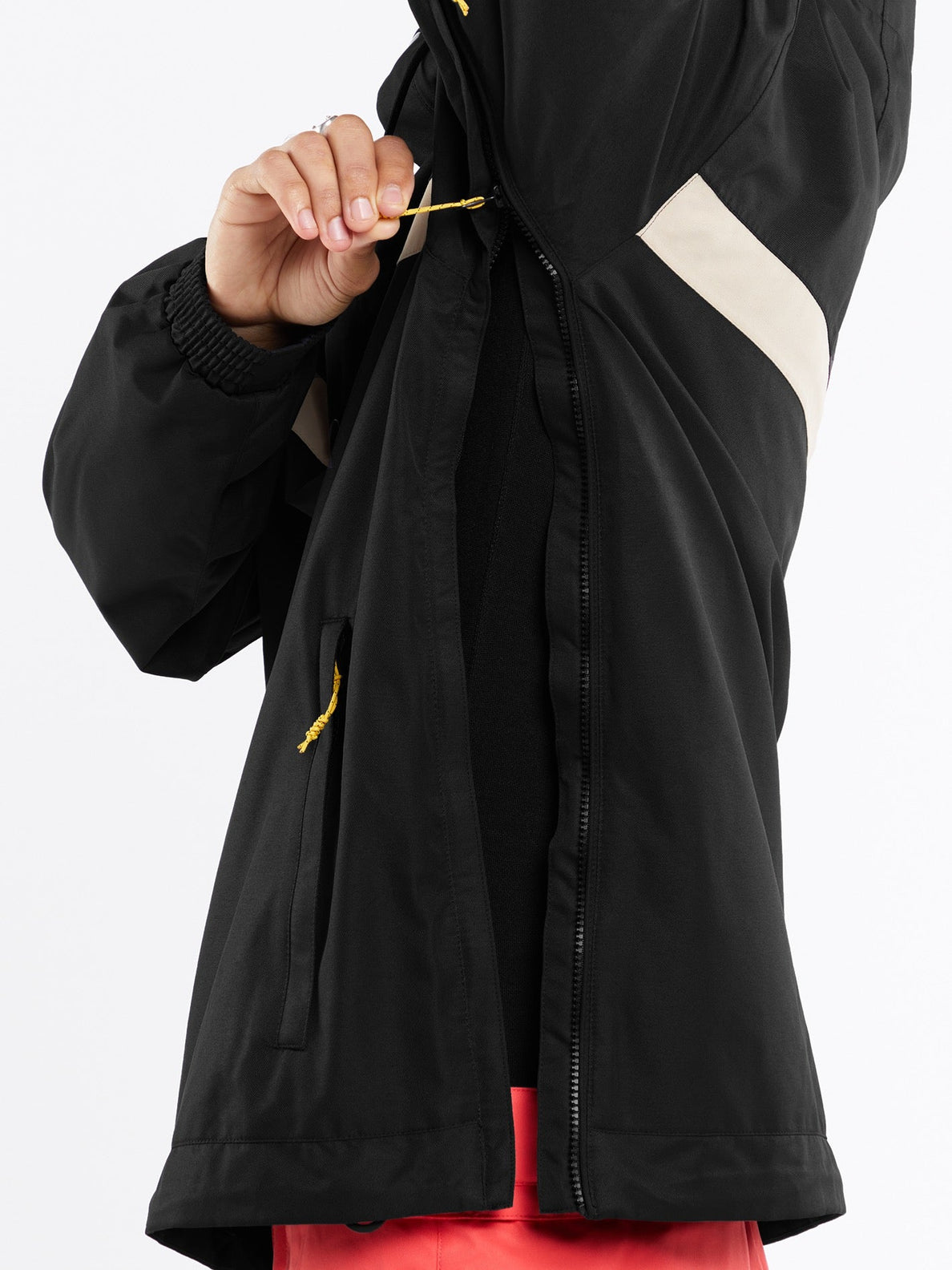 Volcom Longo Pullover snowboard jacket - Black