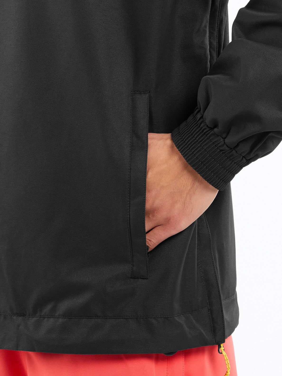 Volcom Longo Pullover snowboard jacket - Black