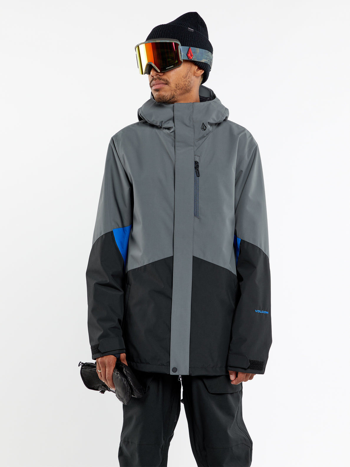 Volcom VColp Snowboard Jacket - Dark Gray