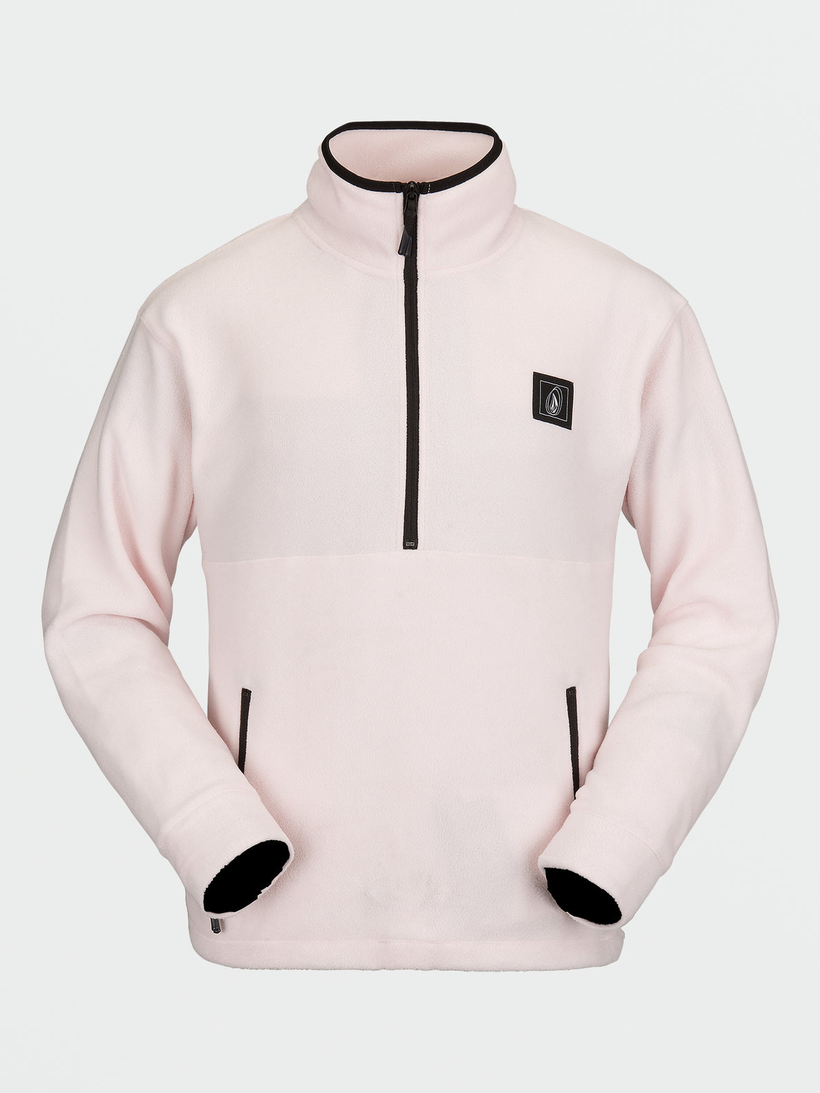 V-Science Fleece Pullover 1/2 Zip Schnee-Sweatshirt – Party Pink