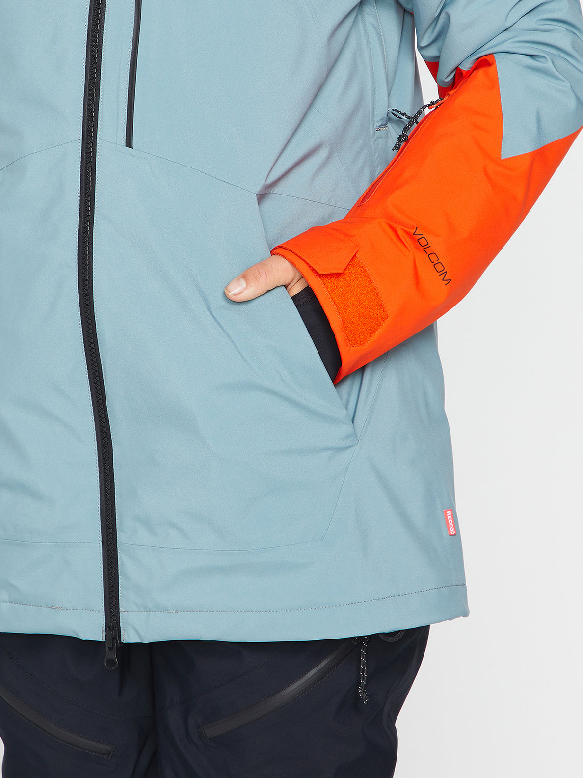 Veste de snowboard pour femmes Volcom 3D Stretch Gore-Tex Jacket - Green Ash