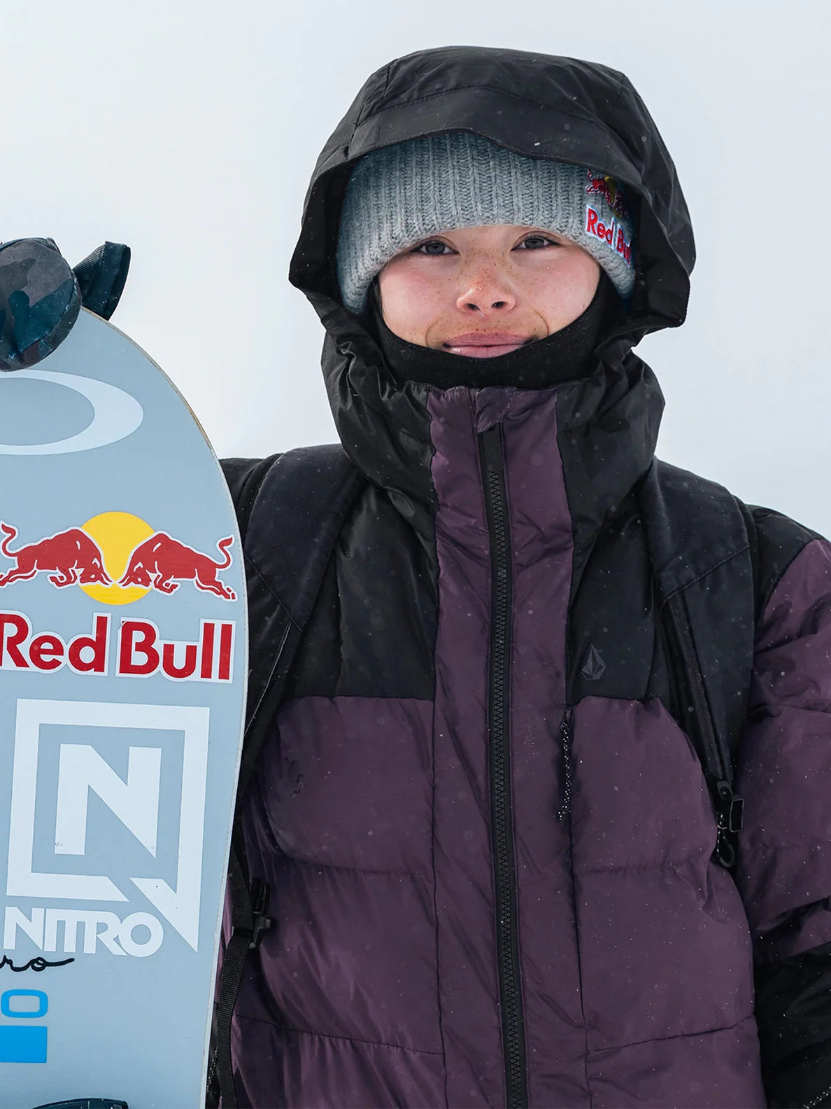 Volcom Puffleup Women's Snowboard Jacket - Blackberry