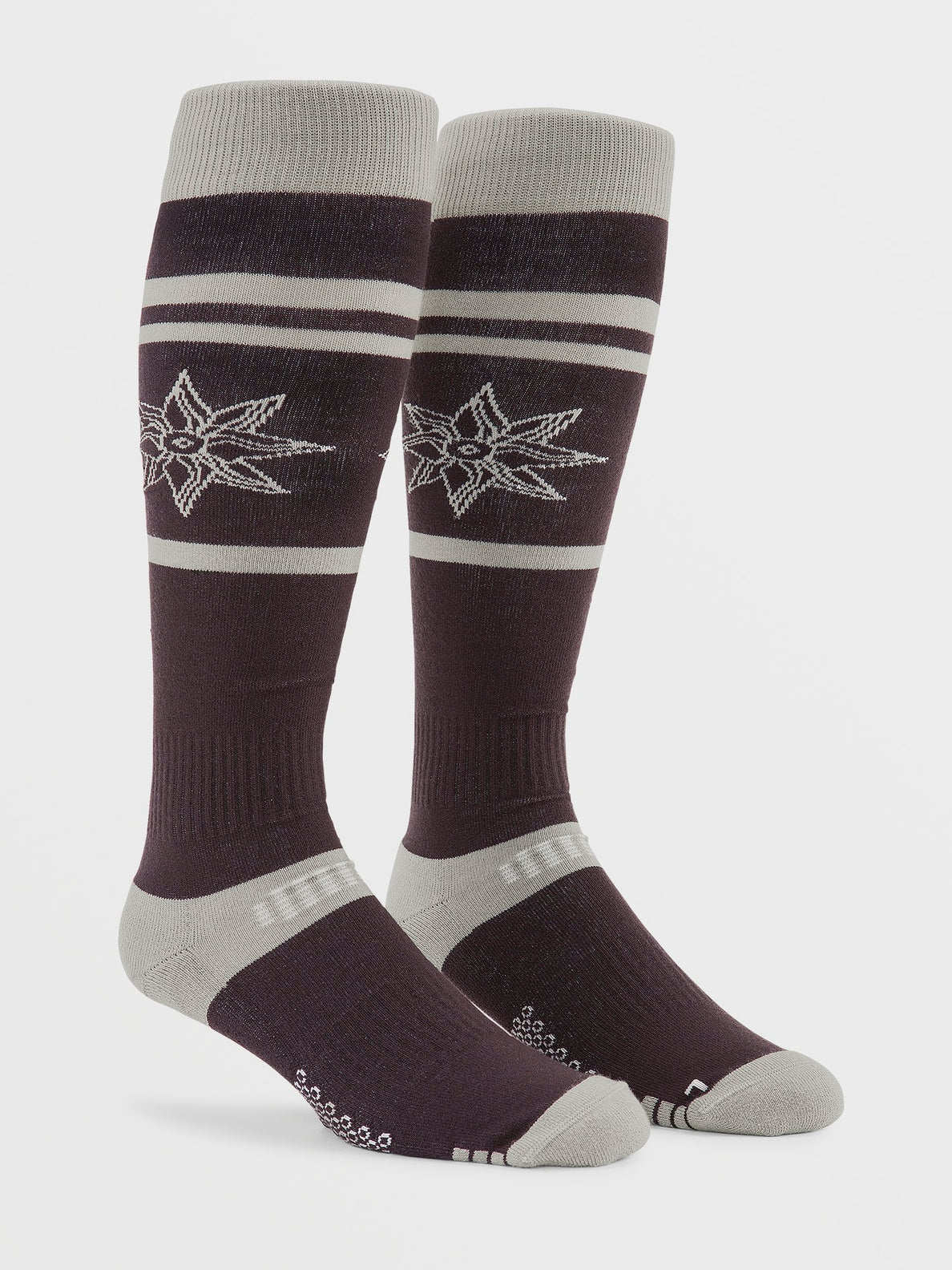 Volcom Cave Socks Snow Socks - Maroon