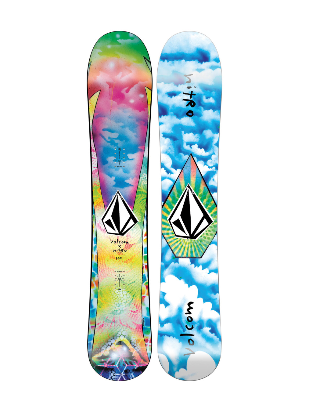 Tabla snowboard Nitro Alternator x Volcom 2024 | surfdevils.com