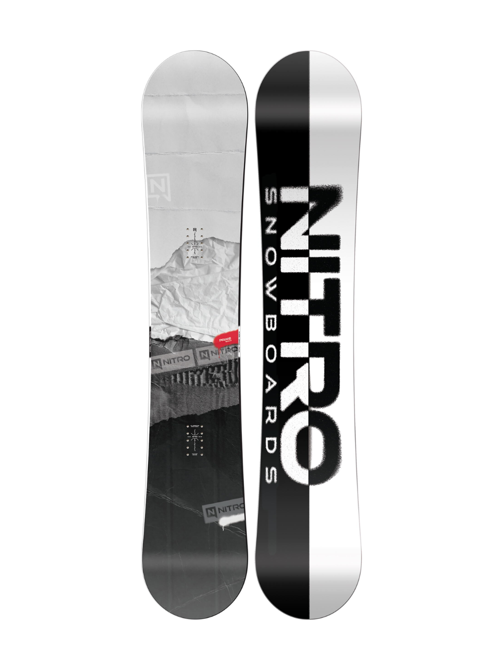 Tabla snowboard Nitro Prime Raw 2024 | Snowboard Shop | Tablas de snowboard | surfdevils.com