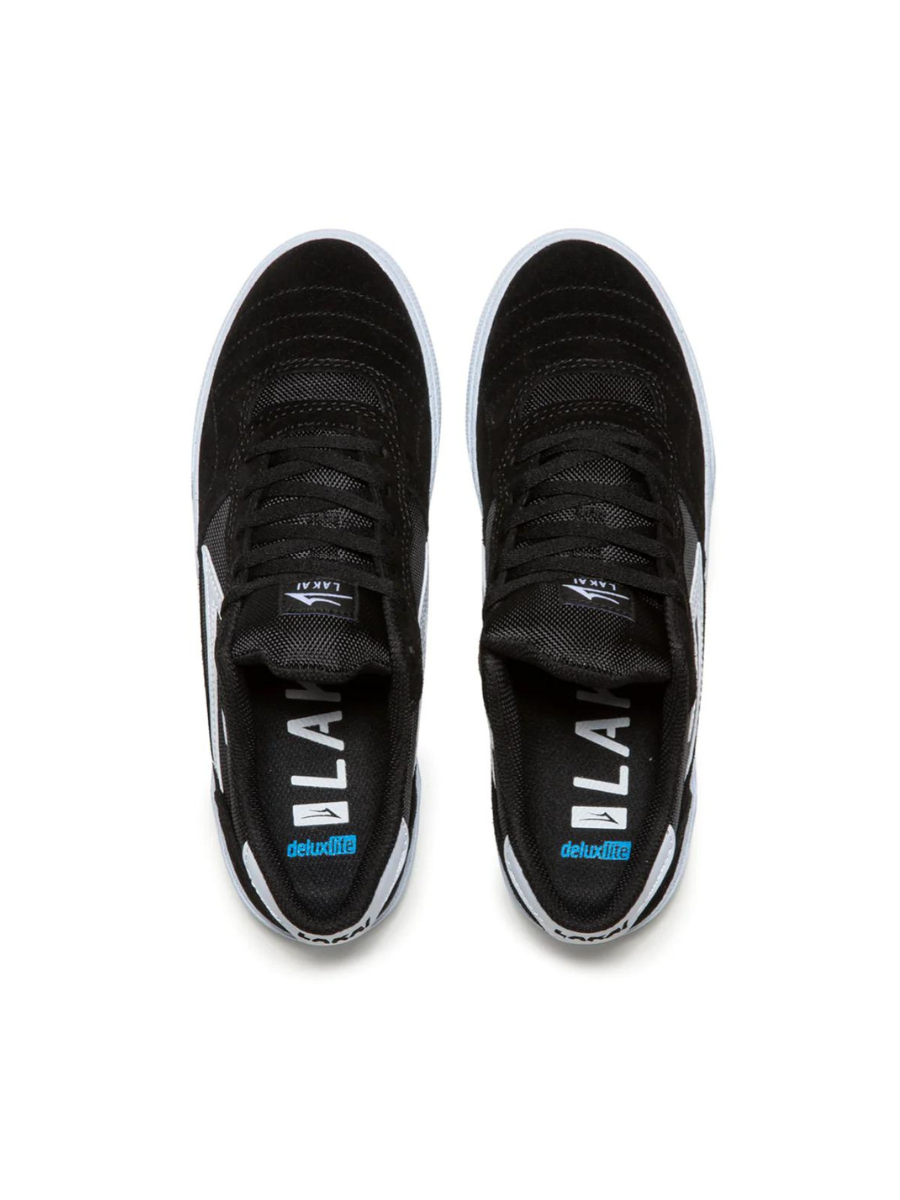 Zapatillas Lakai Cambridge Black/White Suede