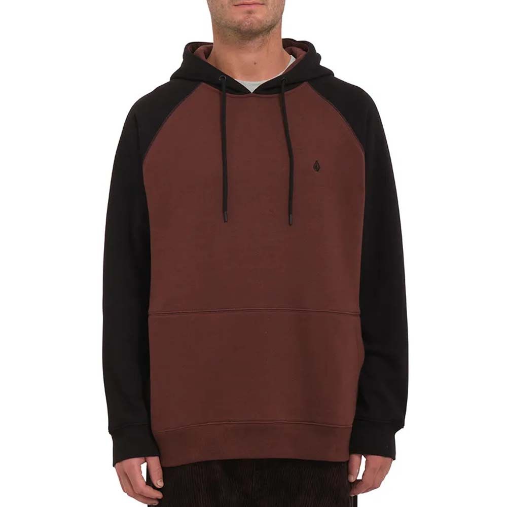 Sweat à capuche Volcom Homak - Chocolat noir