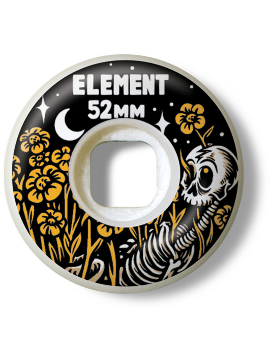 Ruedas Element Skateboards x Timber 52mm