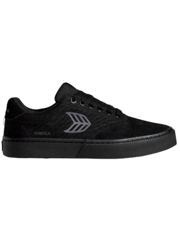 Cariuma Naioca Pro Skate All Black Suede and Canvas