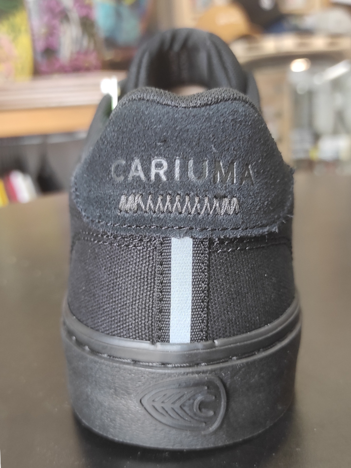 Cariuma Naioca Pro Skate All Black Suede and Canvas