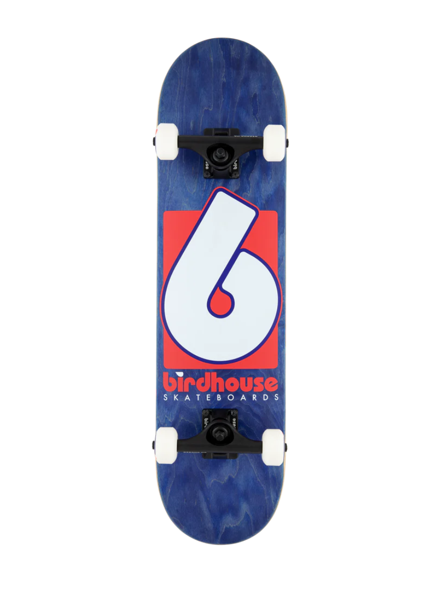 Skate Completo Birdhouse B Logo Blue/Red 7.75"