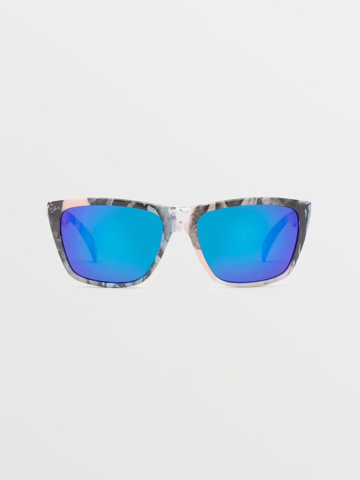 Volcom Plasm Skulls/Blue Mirror (Sulphur) sunglasses
