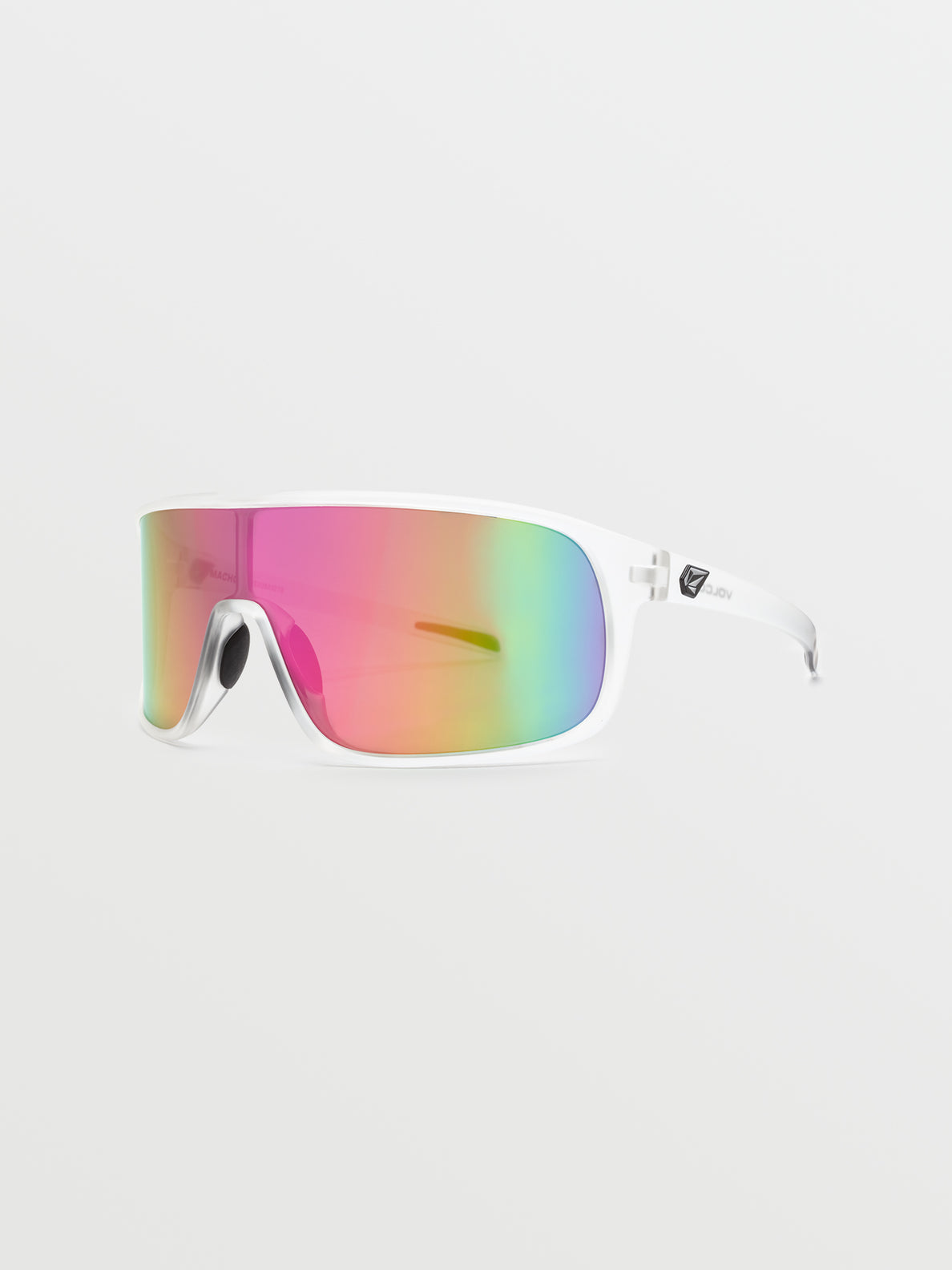 Gafas de sol Volcom Macho Matte Trans Clear / Gray Pink Mirror