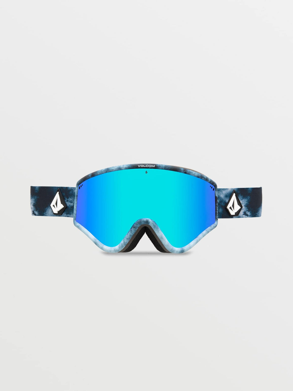 Volcom Yae Laggon Tie-dye Blizzard Goggles - Blue Chrome