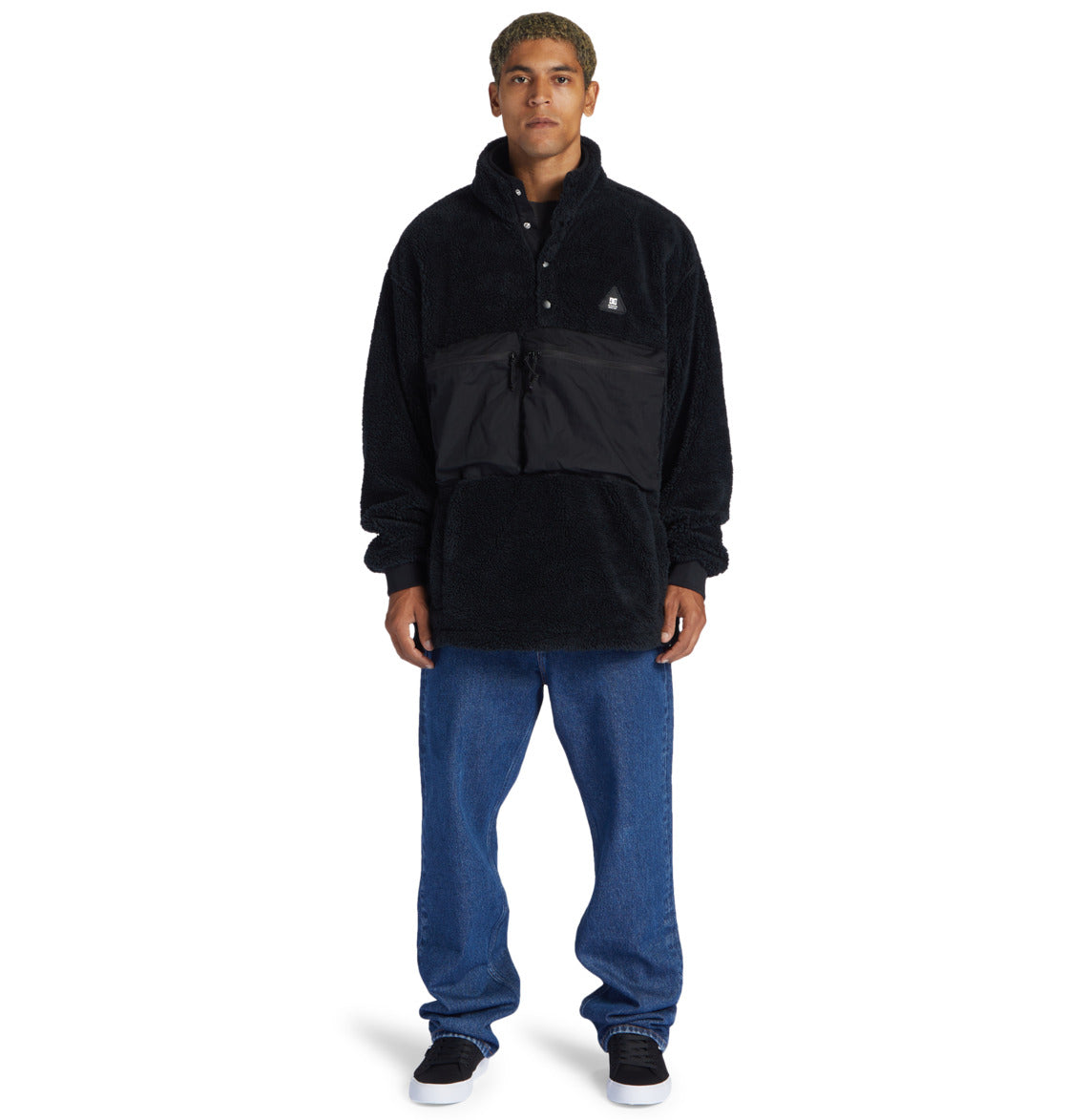 DC Shoes Avalon Schwarzes Fleece