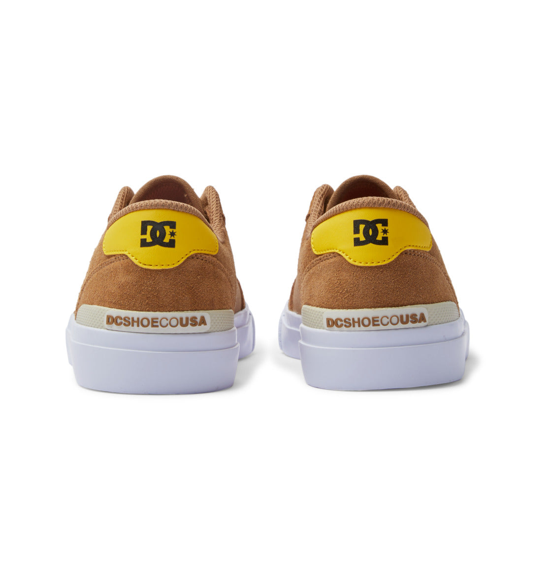 Zapatilla de skate Dc Shoes Teknic S - Brown/Yellow