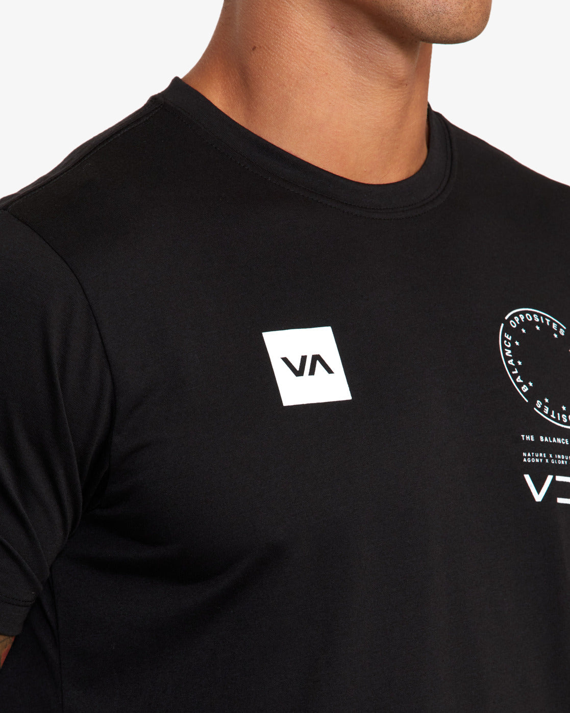 RVCA VA Sport Mark Technical T-shirt - Black