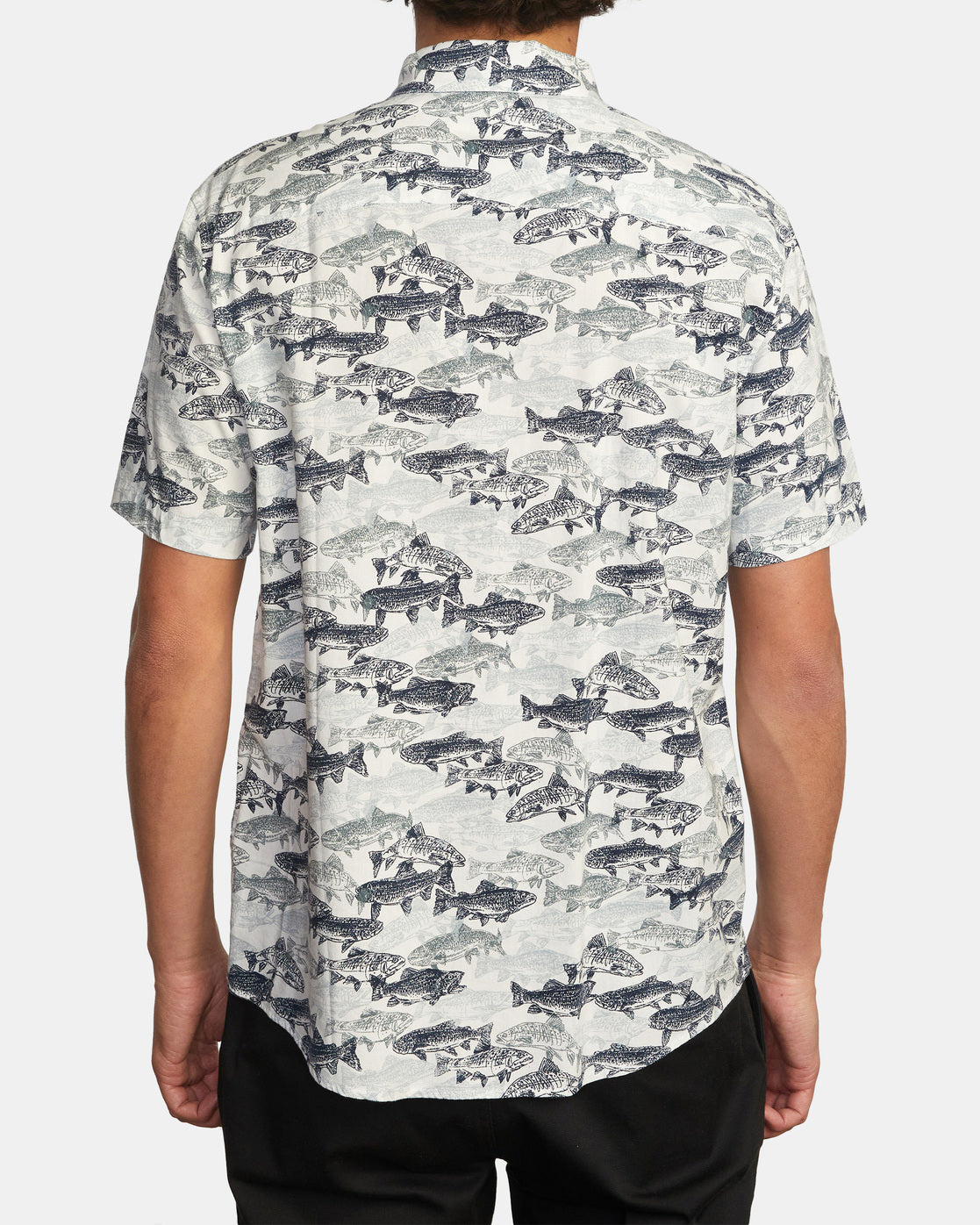 Camisa Rvca Ben Horton Fish Camo