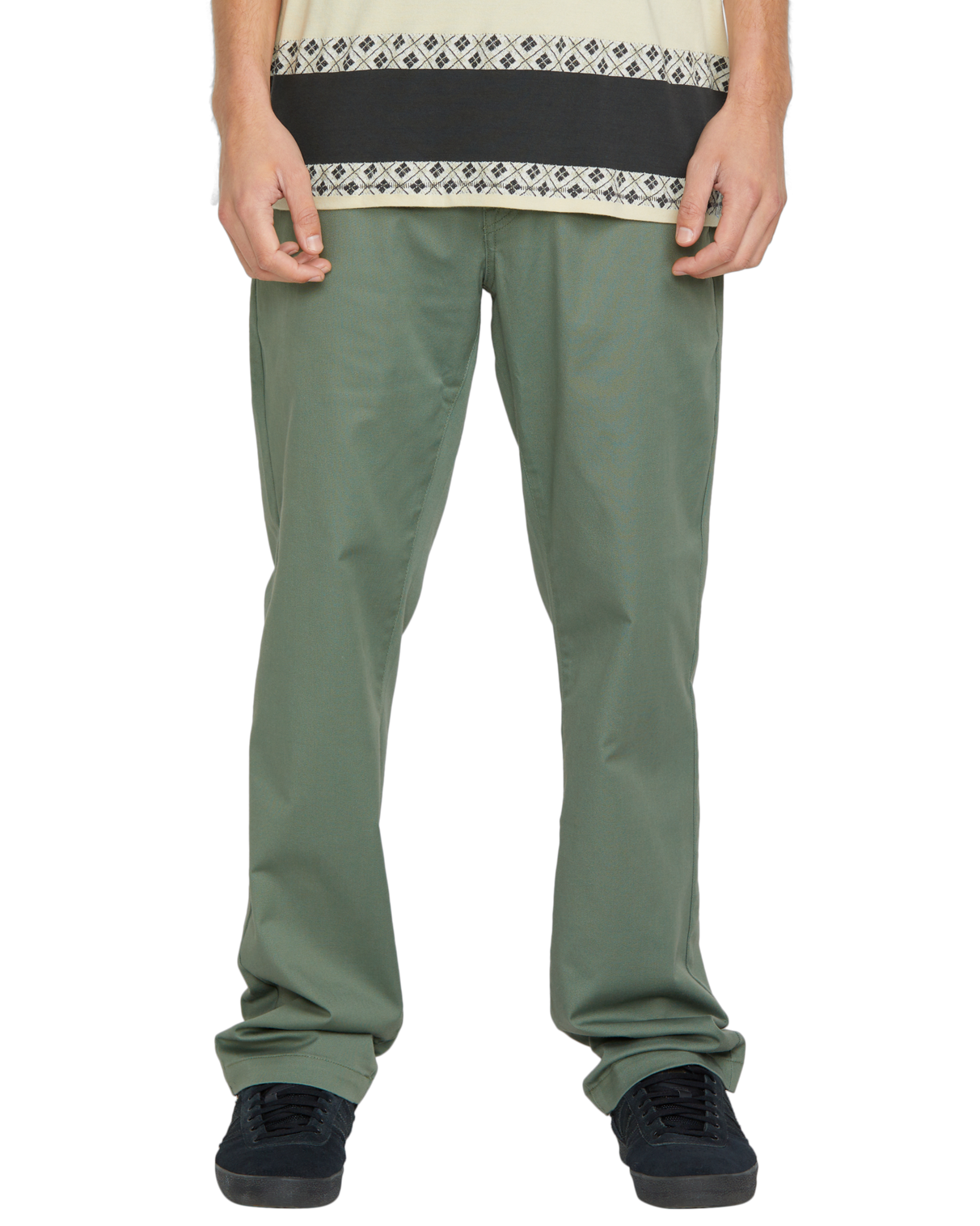 Pantalon Volcom Frickin Modern Stret - Olive Clair