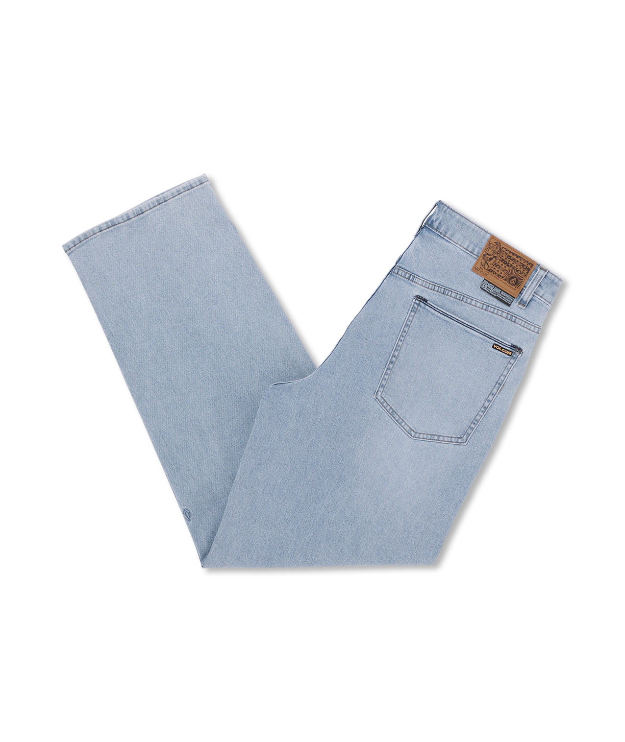 Pantaloni in denim Volcom Billow Tall - Desert Dirt Indigo