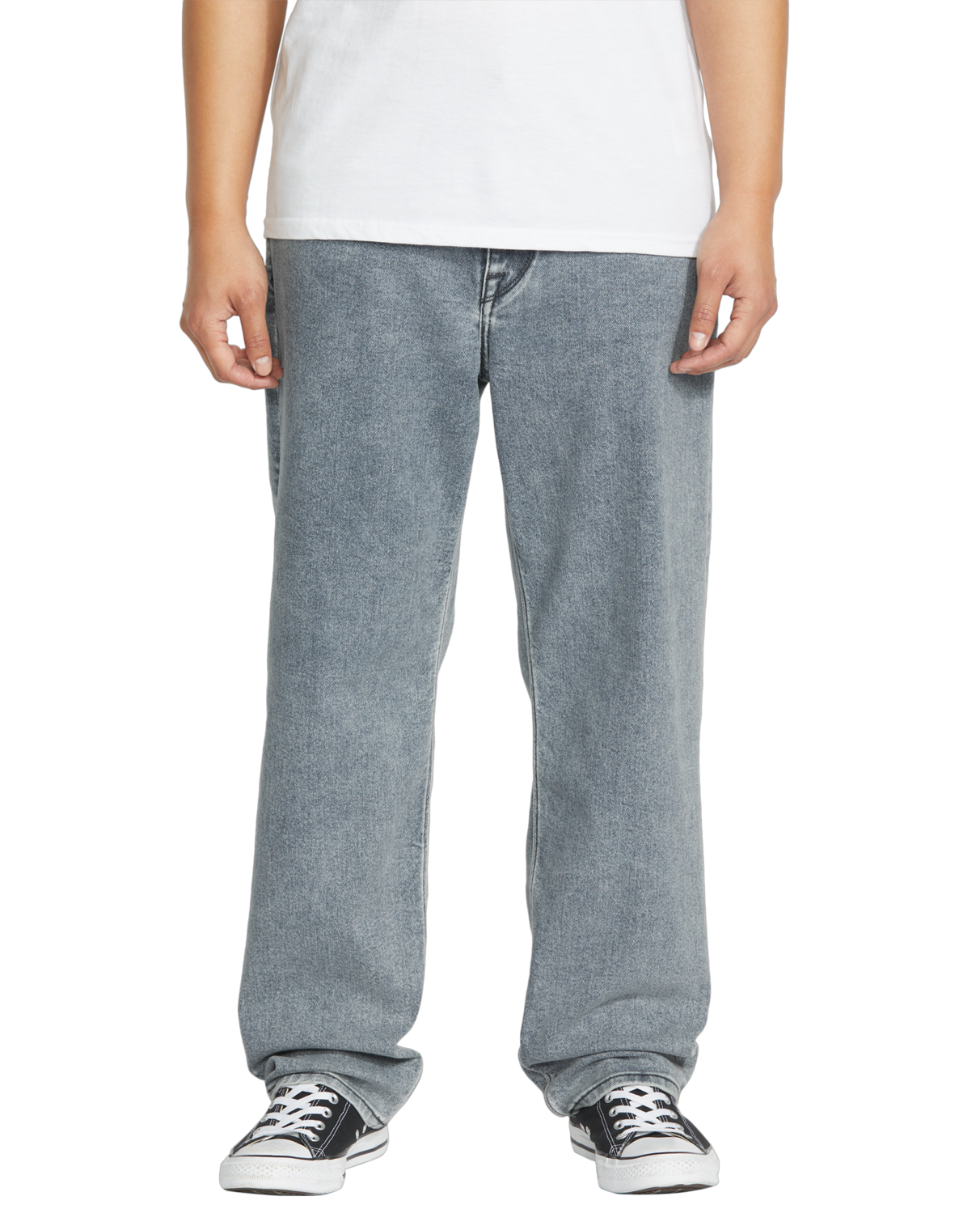 Jean Volcom Modown Tapered Denim - Ash Blue