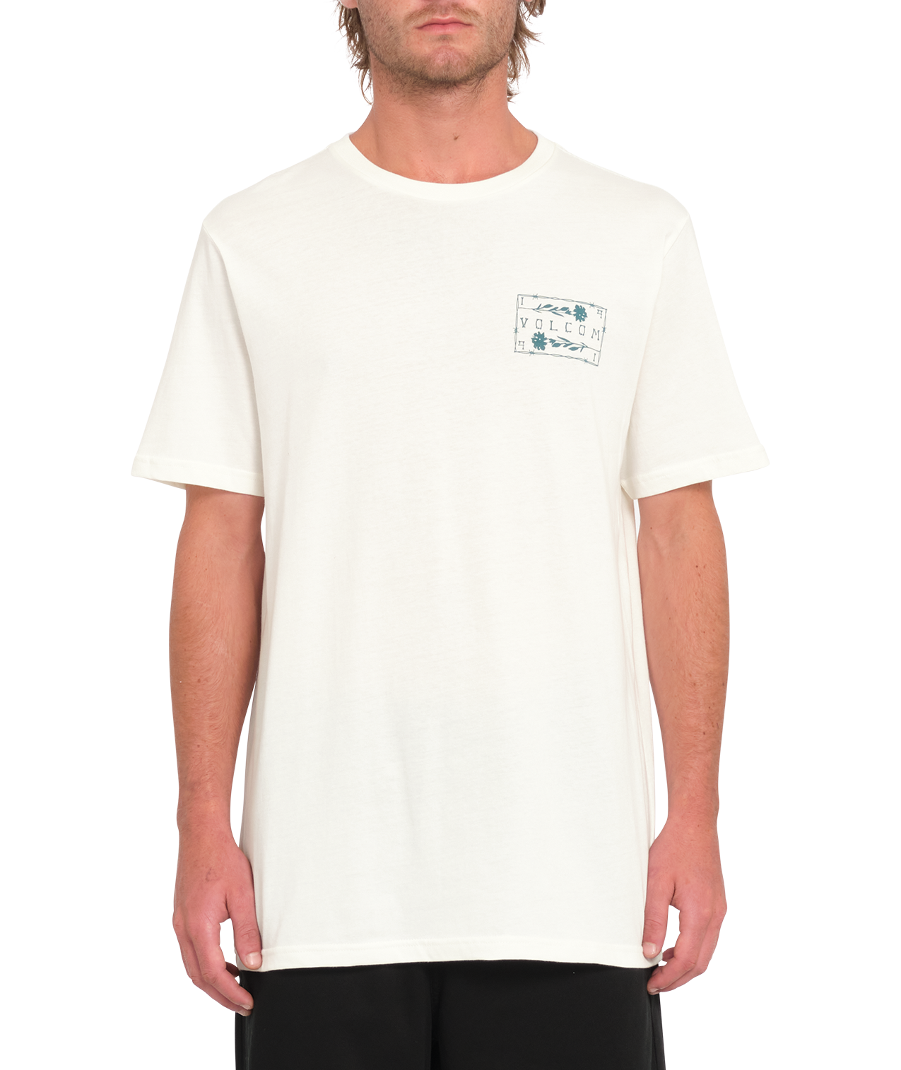 Volcom System Error Short Sleeve T-Shirt - Off White