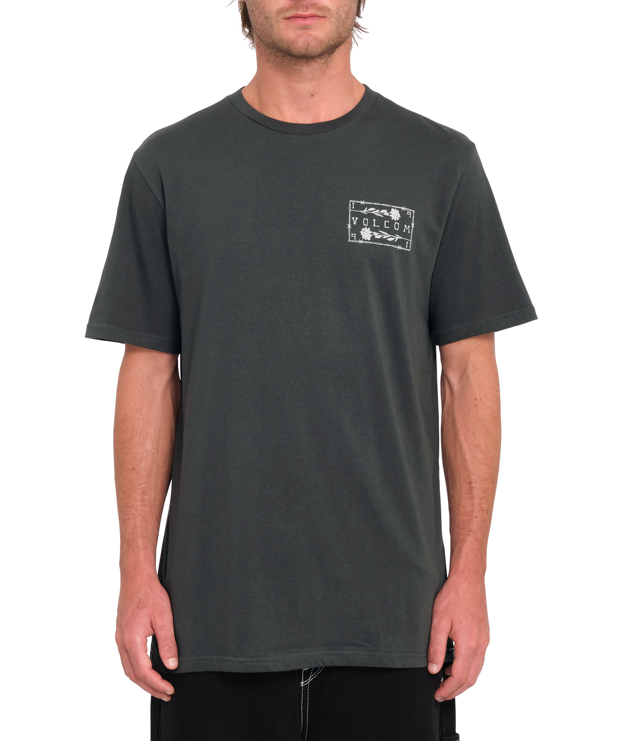Volcom System Error Short Sleeve T-Shirt - Stealth