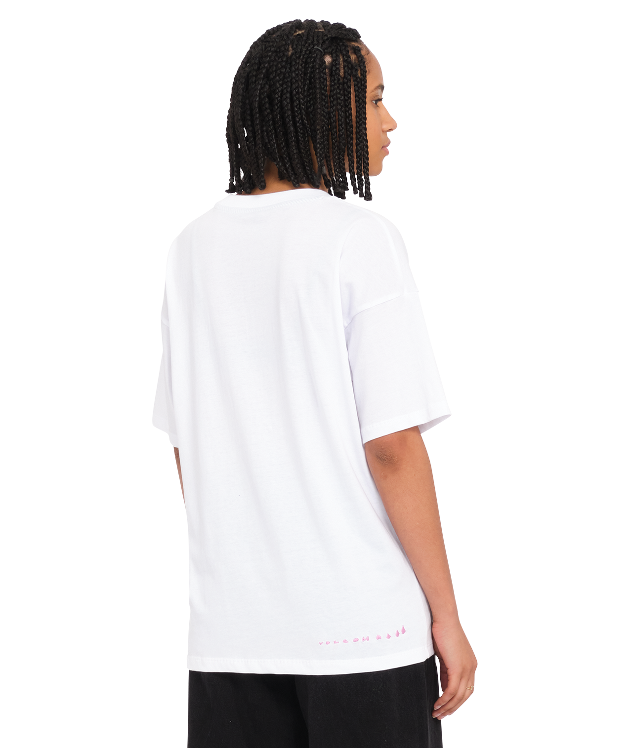 Camiseta de chica Volcom Ride The Tee - White