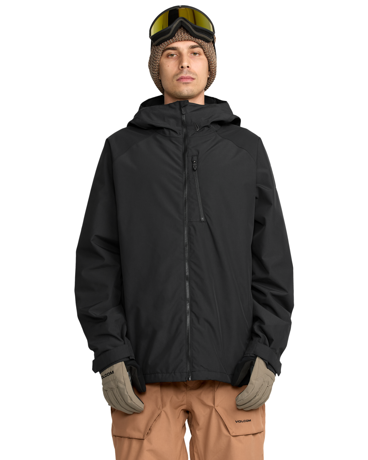 Chaquetas de snowboard Volcom 2836 Ins Jacket - Black