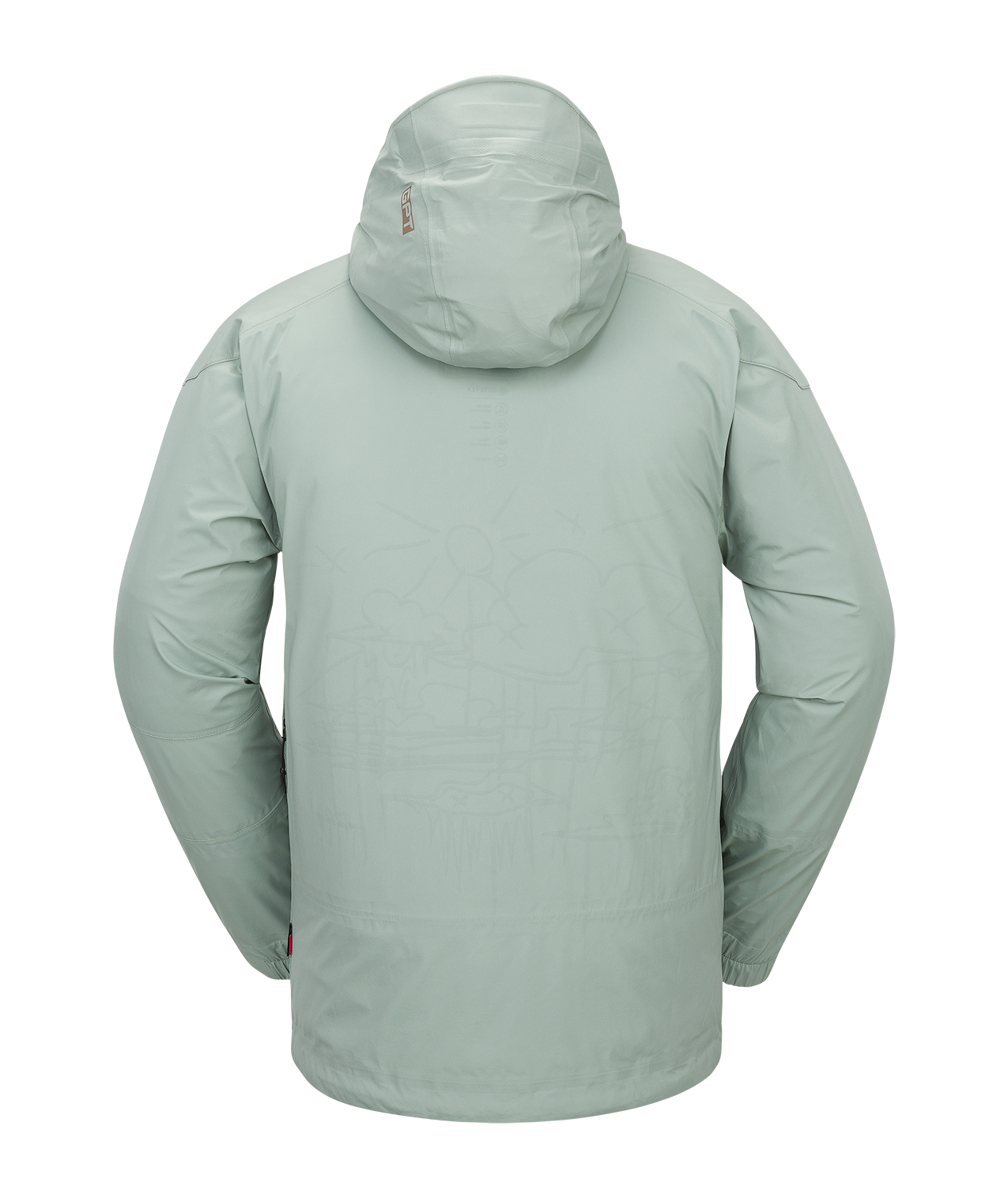 Volcom Guch Stretch Gore Jacket - Agave Snowboard Jacket