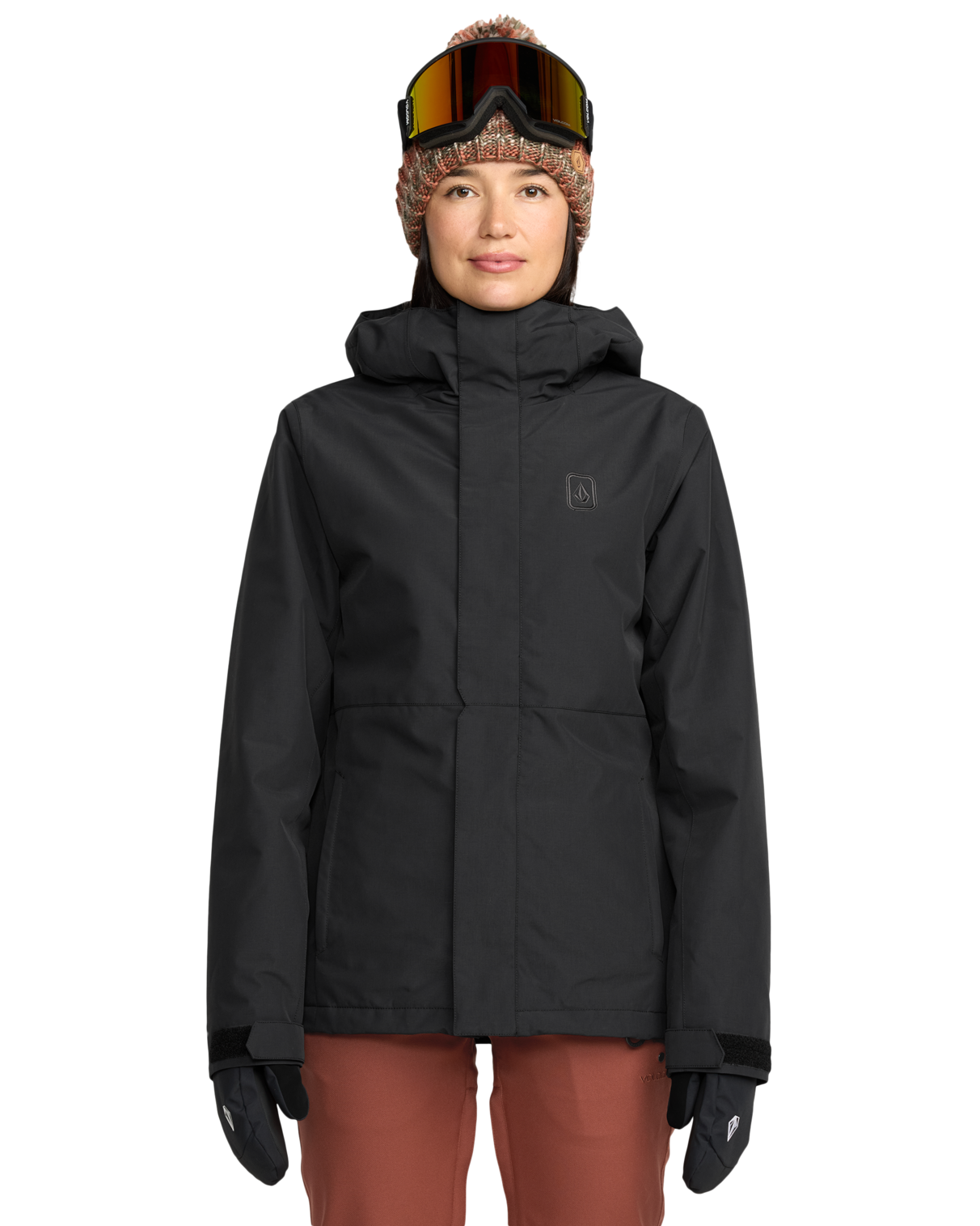 Volcom Bolt Ins Jacket Women's Snowboard Jacket - True Black