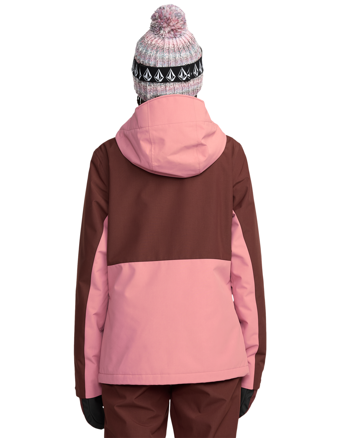 Damen Snowboardjacke Volcom Bolt Ins Jacket - Oxblood