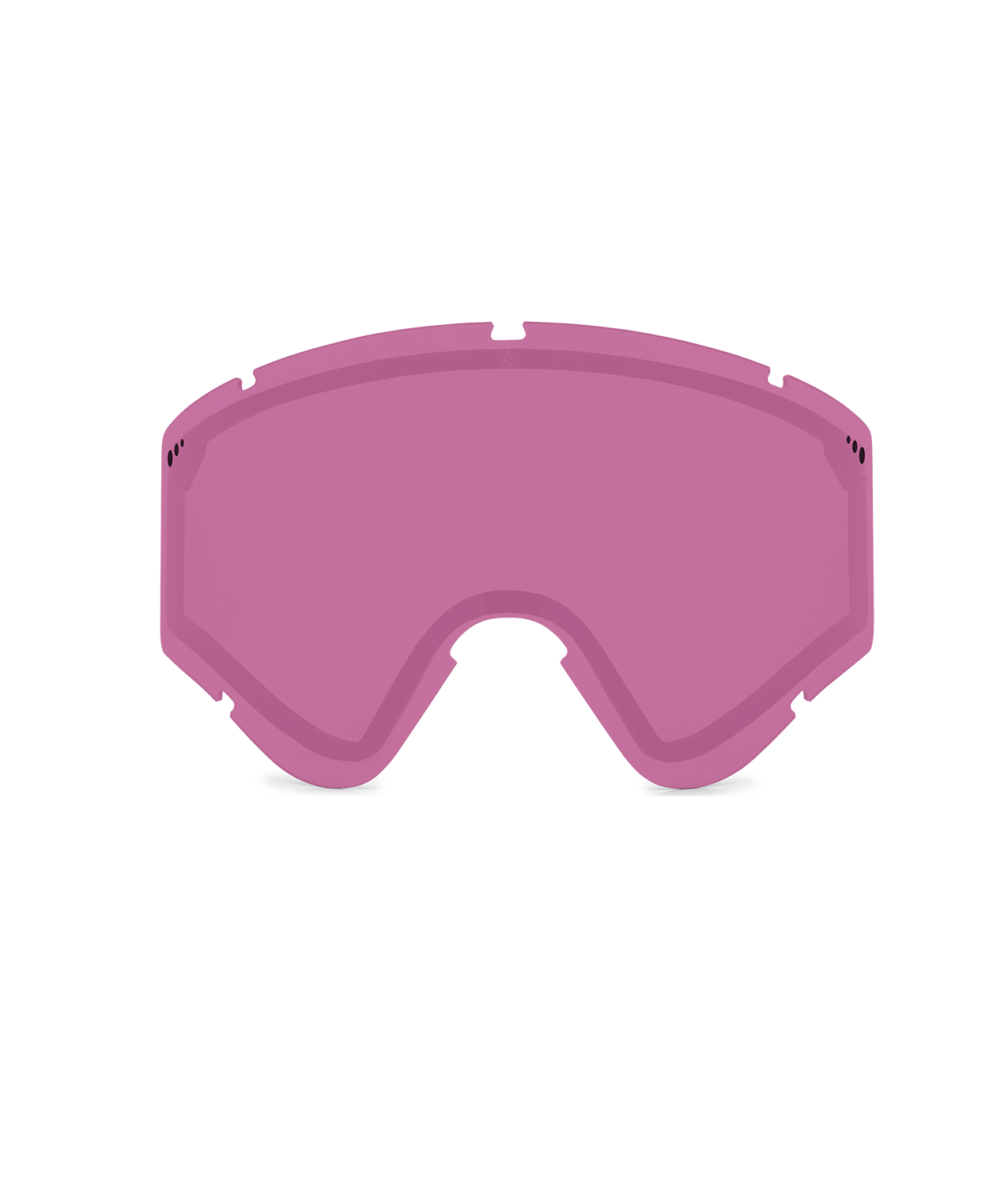 Volcom Yae Rwd Crl Snow Goggles + Bonus Lens Rose - Dark Gray