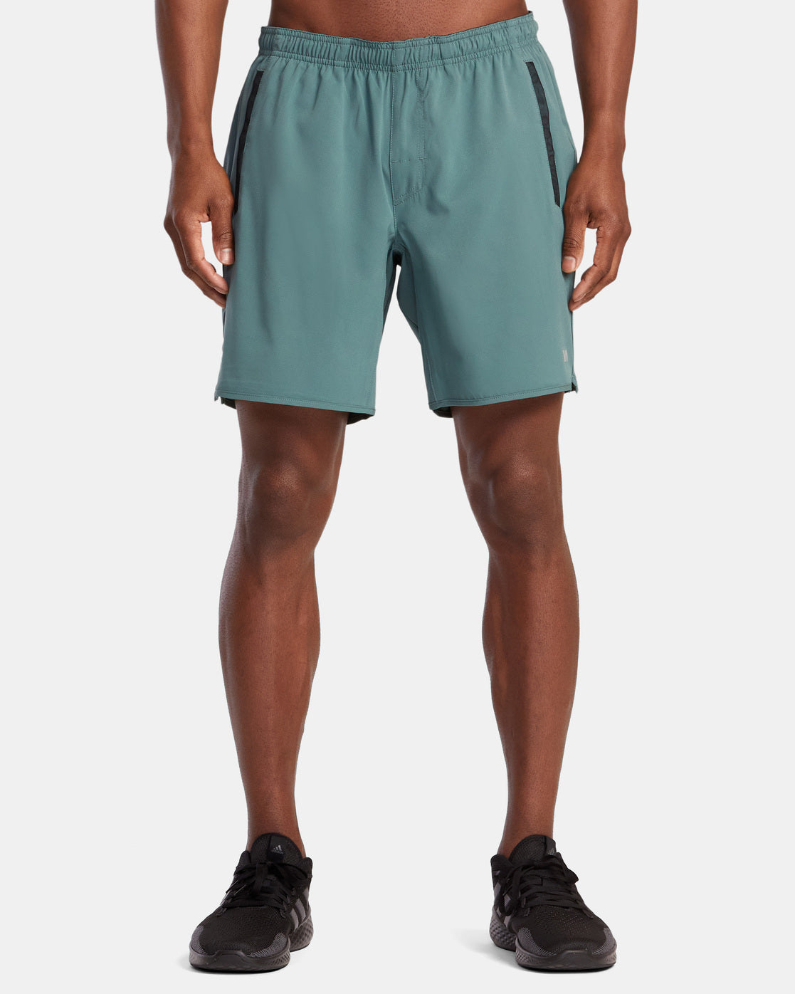 Rvca VA Sport Yoggers Stretch 17" Shorts - Pine Gray