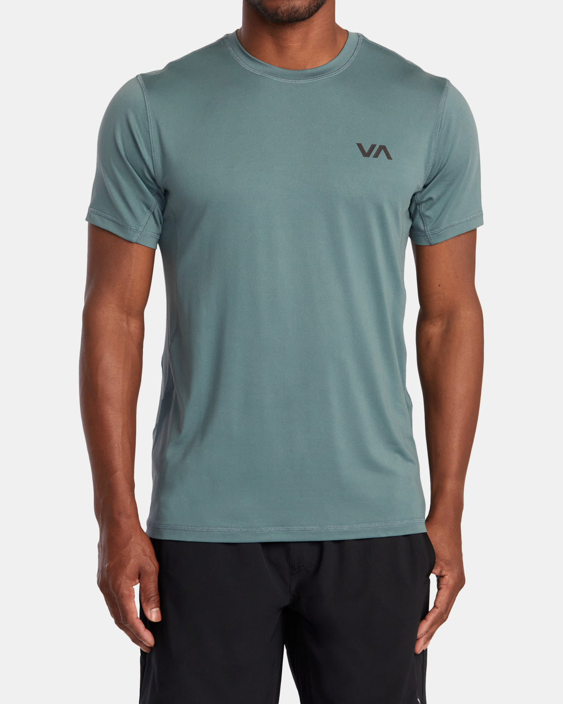 T-shirt tecnica Rvca VA Sport Vent - Grigio Pino