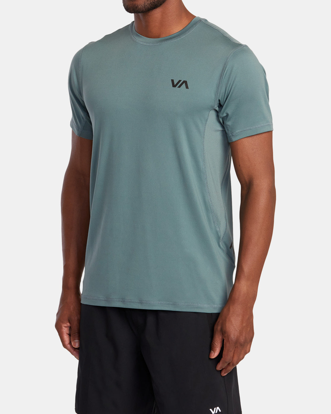 T-shirt tecnica Rvca VA Sport Vent - Grigio Pino