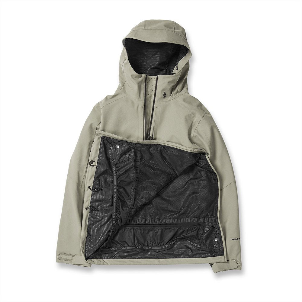 Volcom Brighton Pullover Snowboardjacke – Light Military