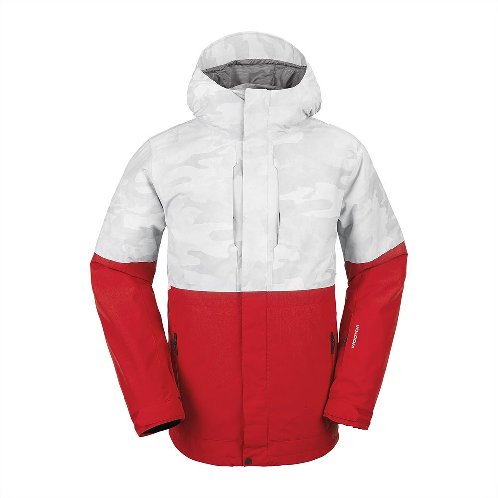 Volcom V.CO OP Isolierte Snowboardjacke – White Camo