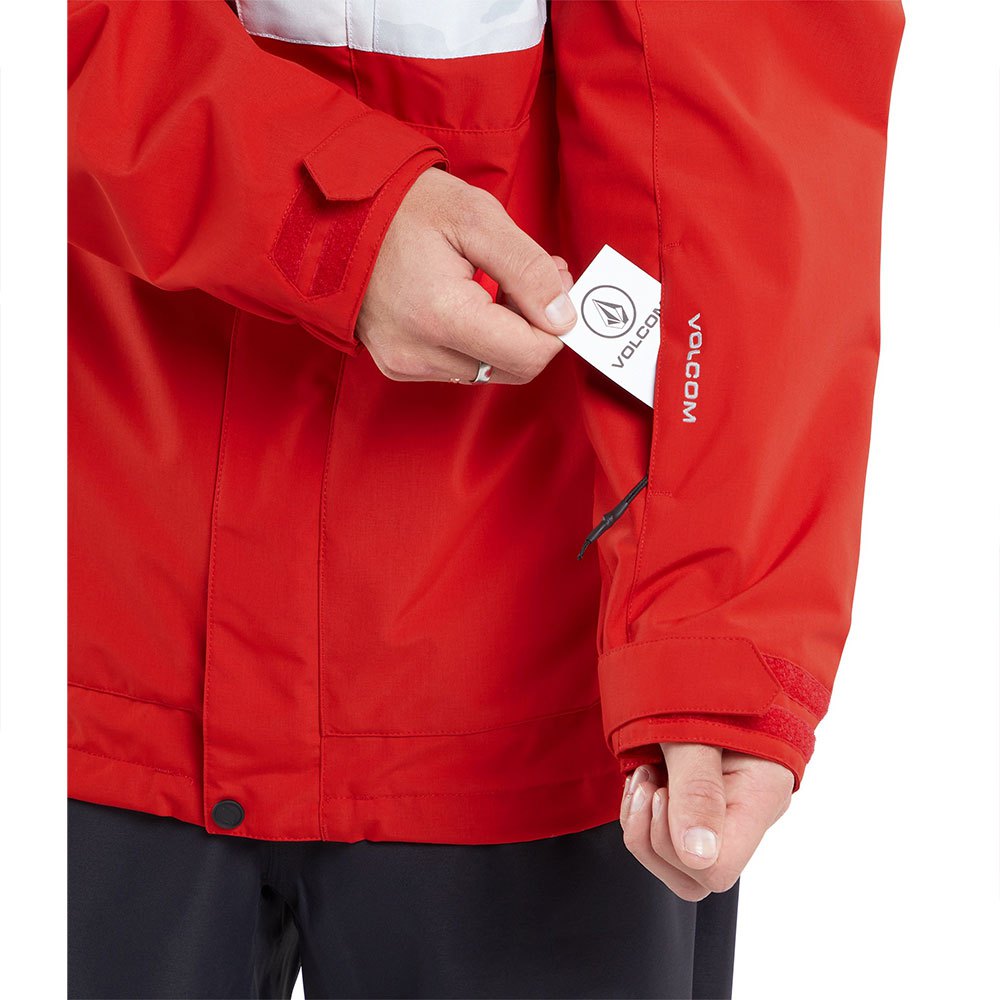 Volcom V.CO OP Isolierte Snowboardjacke – White Camo