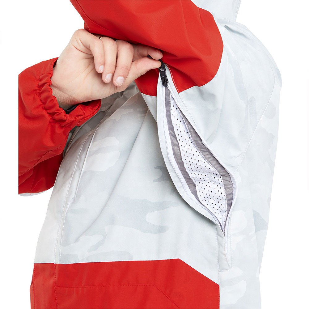 Volcom V.CO OP Isolierte Snowboardjacke – White Camo