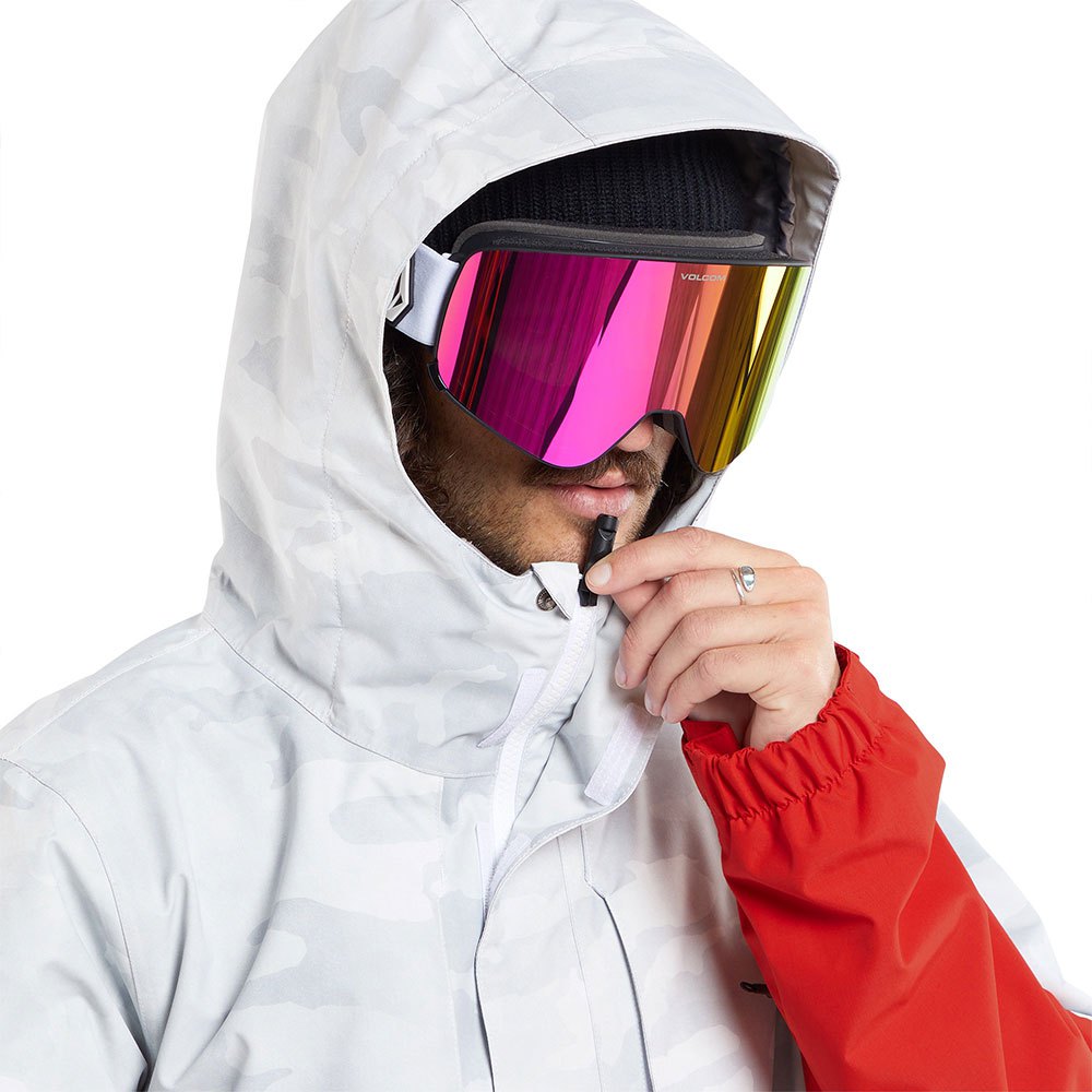 Volcom V.CO OP Isolierte Snowboardjacke – White Camo