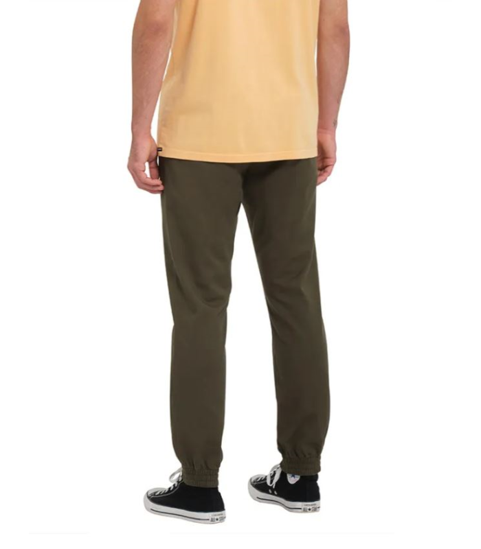 Pantaloni elasticizzati Jogger slim Volcom Frickin - Verde squadrone