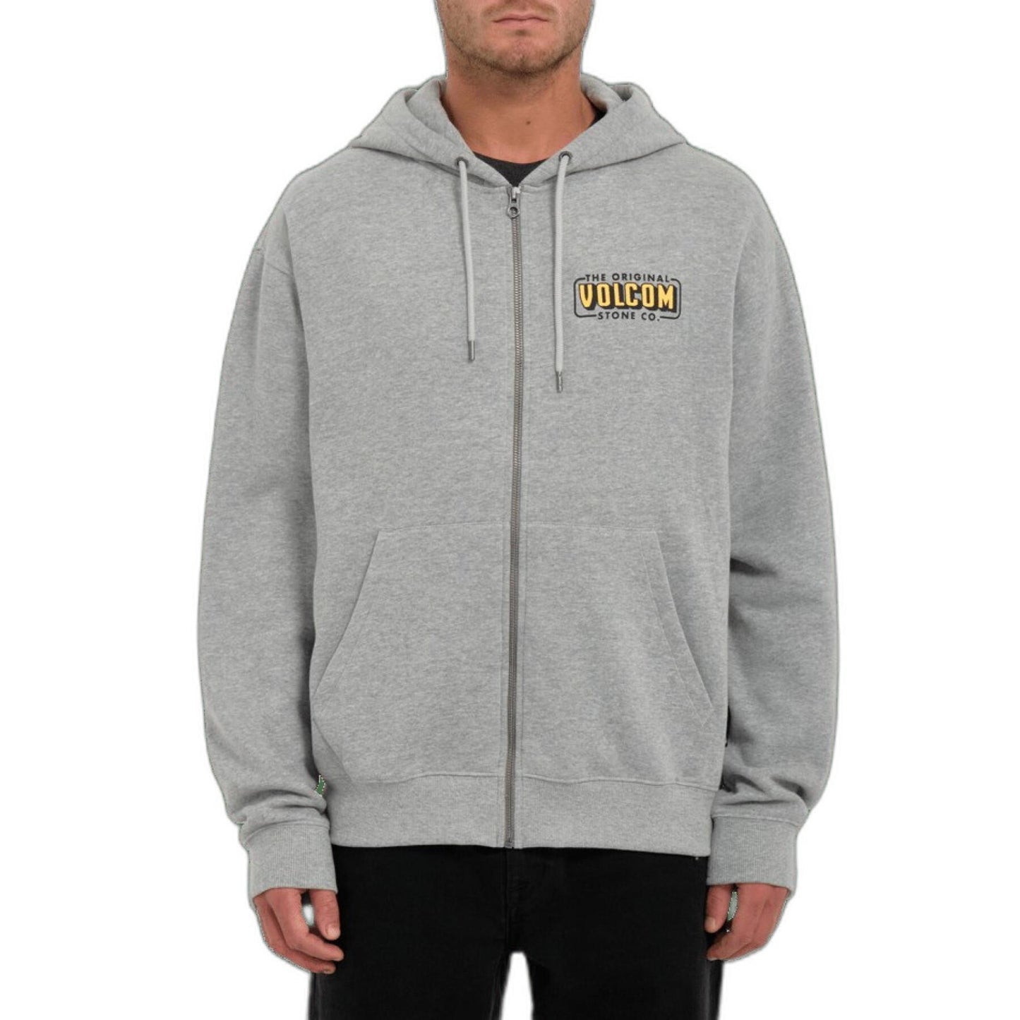 Sudadera con cremallera Volcom Watanite - Heather Grey