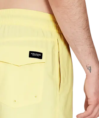 Volcom Boardshort Lido Solid 16" - Dawn Yellow