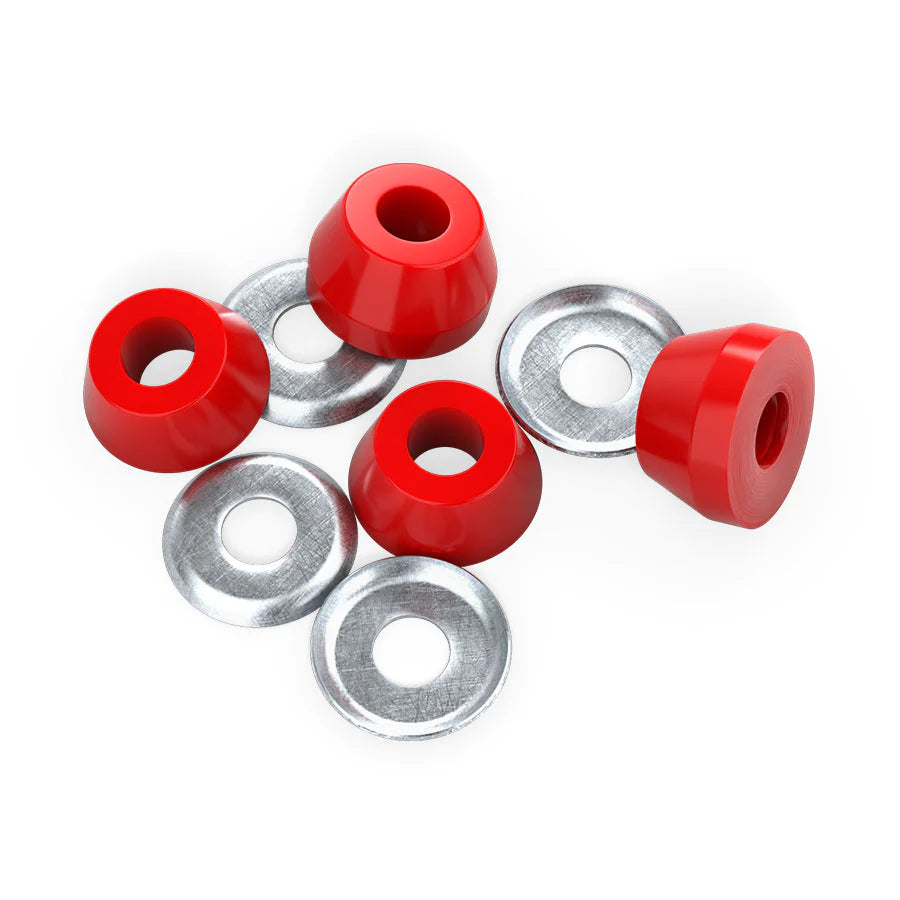 Independent Standard Conical Rubbers - Soft 88A Red