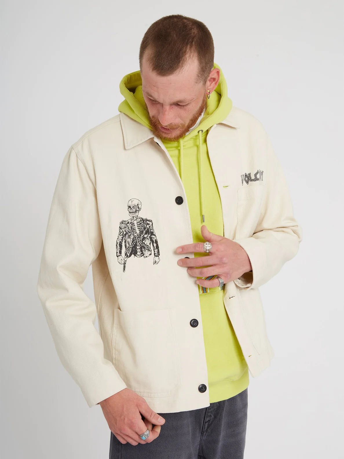 Chaqueta Volcom Richard French Sayer Cloud